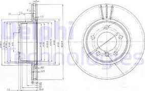 Delphi BG3870 - Discofreno autozon.pro