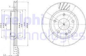 Delphi BG3395 - Discofreno autozon.pro