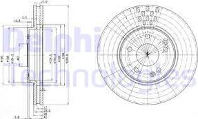 Delphi BG3396 - Discofreno autozon.pro