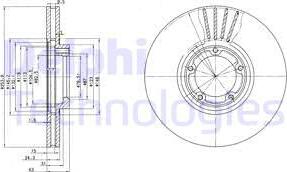 Delphi BG3365 - Discofreno autozon.pro