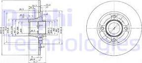 Delphi BG3360 - Discofreno autozon.pro