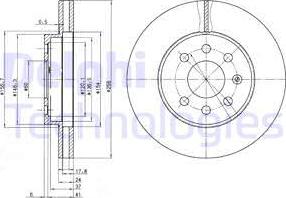 Delphi BG3334 - Discofreno autozon.pro