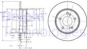 Delphi BG3326 - Discofreno autozon.pro