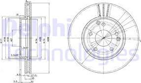 Delphi BG3240C - Discofreno autozon.pro