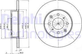 Delphi BG3262 - Discofreno autozon.pro