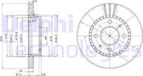 Delphi BG3206 - Discofreno autozon.pro