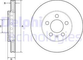 Delphi BG3208 - Discofreno autozon.pro