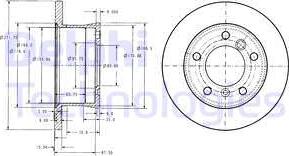 Delphi BG3237C - Discofreno autozon.pro