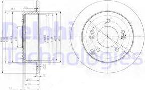 Delphi BG3799 - Discofreno autozon.pro