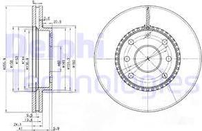 Delphi BG3790 - Discofreno autozon.pro