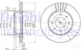 Delphi BG3749 - Discofreno autozon.pro