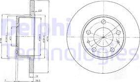 Delphi BG3753 - Discofreno autozon.pro