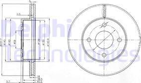 Delphi BG3763 - Discofreno autozon.pro