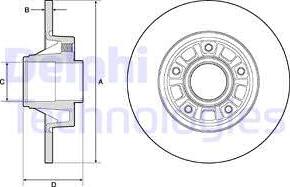 Delphi BG3767 - Discofreno autozon.pro