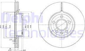 Delphi BG3719 - Discofreno autozon.pro