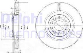 Delphi BG3714 - Discofreno autozon.pro