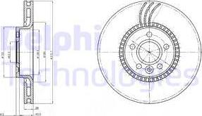 Delphi BG3784 - Discofreno autozon.pro