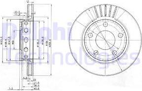 Delphi BG3785 - Discofreno autozon.pro