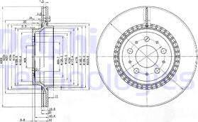 Delphi BG3782C-18B1 - Discofreno autozon.pro