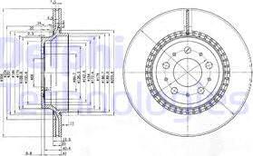 Delphi BG3782 - Discofreno autozon.pro