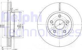 Delphi BG3735 - Discofreno autozon.pro