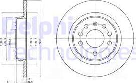 Delphi BG3731C - Discofreno autozon.pro