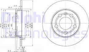 Delphi BG3738 - Discofreno autozon.pro