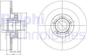 Delphi BG3732 - Discofreno autozon.pro