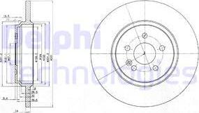 Delphi BG3728 - Discofreno autozon.pro