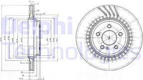 Delphi BG3727 - Discofreno autozon.pro