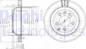 Delphi BG3775 - Discofreno autozon.pro