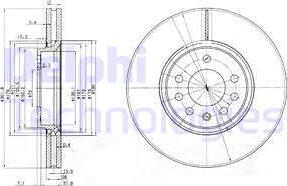 Delphi BG3772 - Discofreno autozon.pro