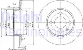 Delphi BG2910 - Discofreno autozon.pro