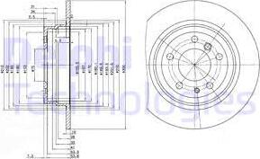 Delphi BG2431 - Discofreno autozon.pro