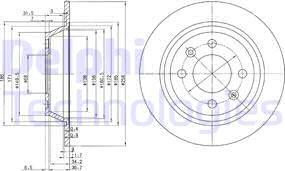 Delphi BG2420 - Discofreno autozon.pro