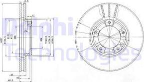 Delphi BG2423 - Discofreno autozon.pro