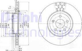 Delphi BG2512C - Discofreno autozon.pro