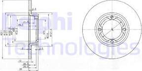 Delphi BG2533 - Discofreno autozon.pro