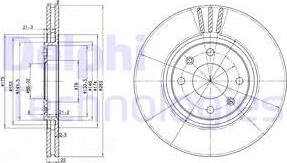 Delphi BG2690 - Discofreno autozon.pro