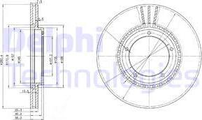 Delphi BG2692 - Discofreno autozon.pro