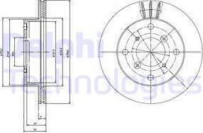 Delphi BG2645 - Discofreno autozon.pro