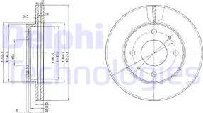 Delphi BG2657 - Discofreno autozon.pro