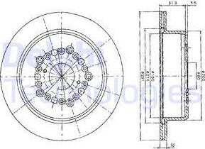 Delphi BG2662 - Discofreno autozon.pro