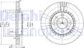 Delphi BG2619 - Discofreno autozon.pro