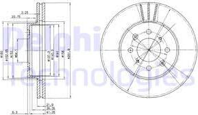 Delphi BG2615 - Discofreno autozon.pro