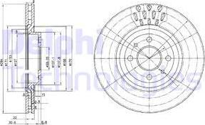 Delphi BG2617 - Discofreno autozon.pro