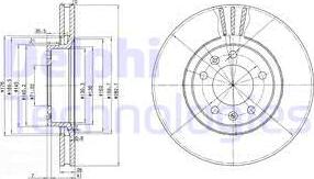 Delphi BG2688 - Discofreno autozon.pro