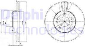 Delphi BG2682 - Discofreno autozon.pro