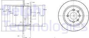 Delphi BG2635 - Discofreno autozon.pro