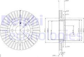 Delphi BG2636 - Discofreno autozon.pro